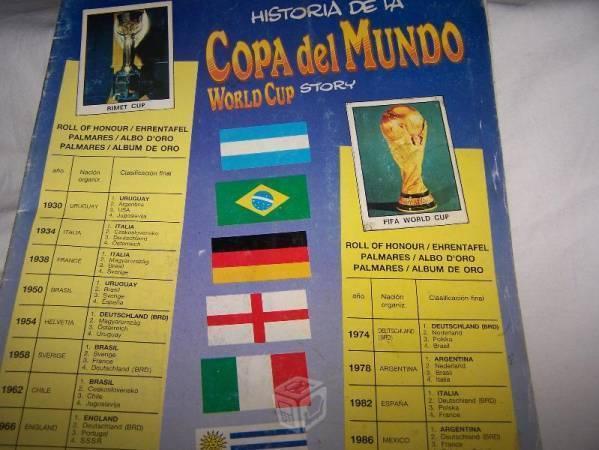 Album historia de la copa del mundo