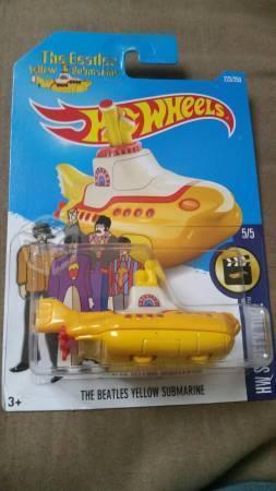 Hot Wheels Yellow Submarine