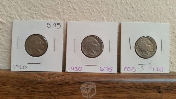 Monedas de 5 y 1 centavo raras