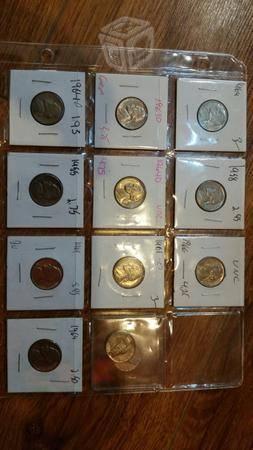 Set de 96 monedas Jefferson nickel