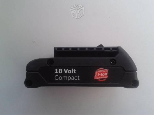 Taladro inalambrico Bosch 18 volts 2 pilas