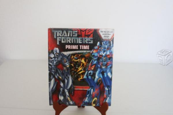 Libro Transformers Prime Time Attack