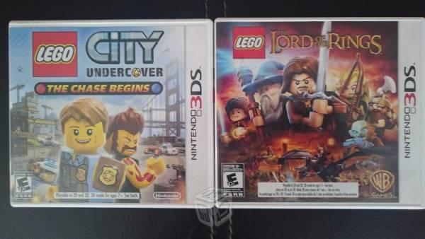 Lego City o Lord Of The Rings Nintendo 3DS XL