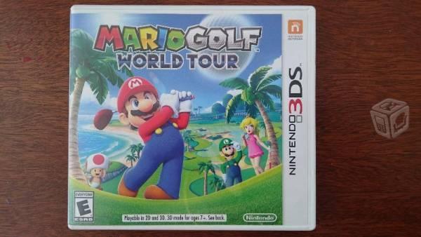 Mario Golf World Tour Nintendo 3DS XL