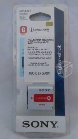Batería Sony para cámaras Cybershot, original