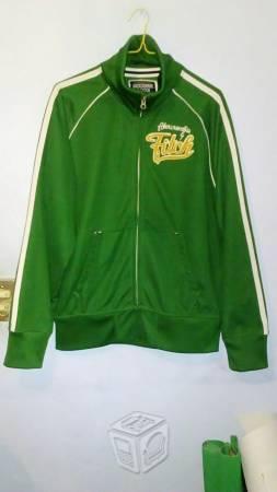 Sudadera Abercrombie and Fitch Verde Talla L