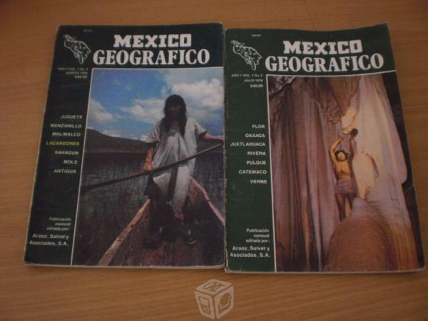 México Geográfico Tomo 2,3 - Araoz Salvat
