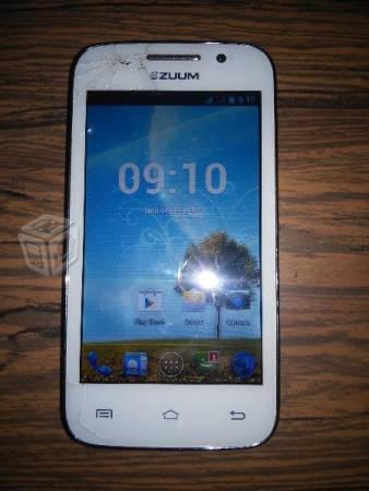Celular Android Zuum f40 con detalle