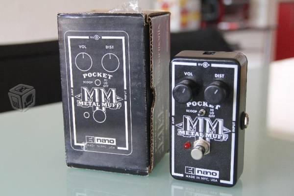 Pedal Metal Muff y Delay danelectro super cuidados