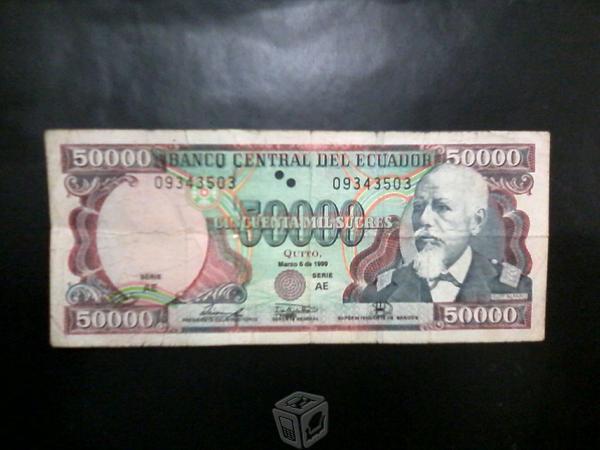 Billete Quito 1999