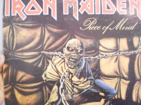 Lp Piece of Mind de Iron Maiden Original de 1983