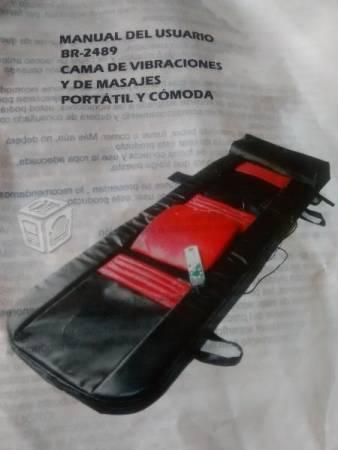 Cama de vibraciones y masaje