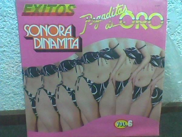 Disco LP de la Sonora Dinamita