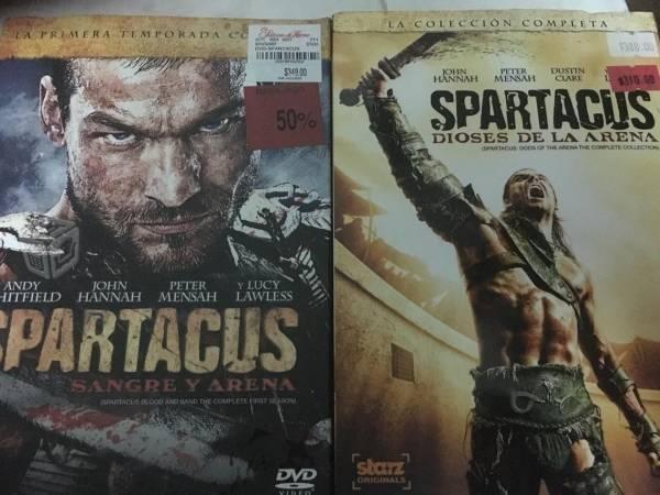 Serie DVD Spartacus