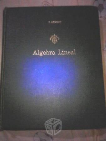 Algebra lineal autor:seymour lipschutz