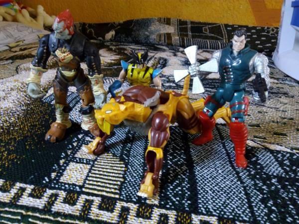 Set de figuras X-Men 1993 Primera serie