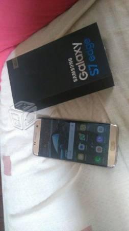 Samsung galaxy s7 edge gold caja libre ak v/c