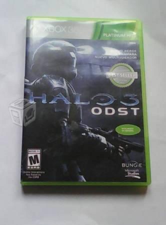 Minecraft y halo ODST para xbox 360