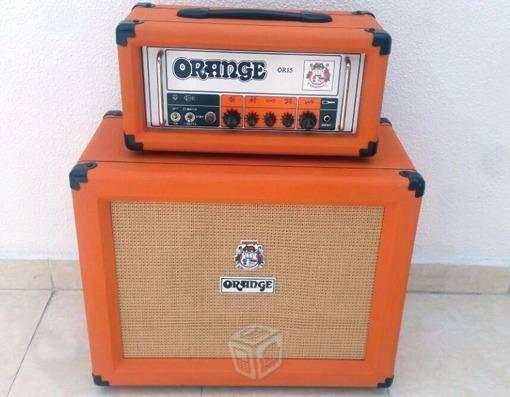 Amplificador Orange OR15H con Gabinete