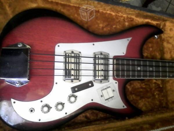 Bajo vintage 60s teisco japan estuche