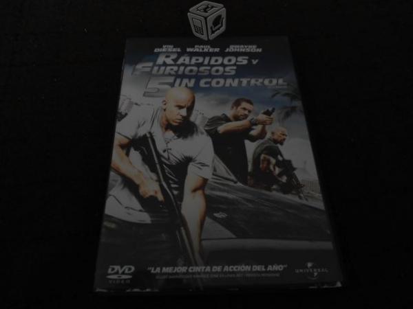 DVD Rapidos y Furisos originales