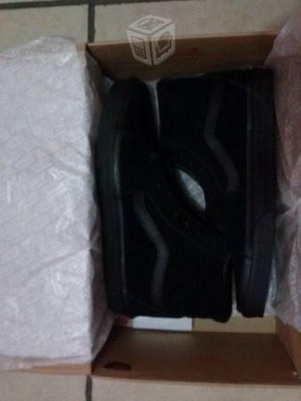 Tenis vans nuevos-sk8 hi black-black-#7.5 1200