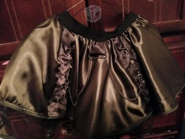 Outfile steampunk falda y corset