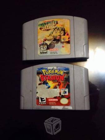 Nintendo 64 2 videojuegos