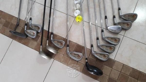 Set de palos de golf con bolsa