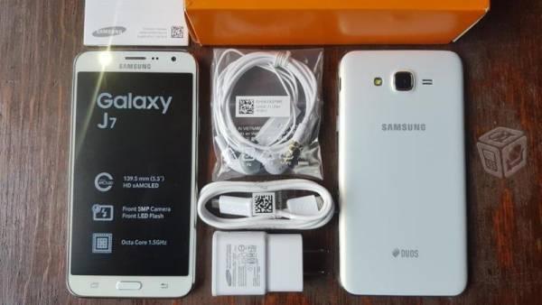 Samsung Galaxy J7 Blanco 16gb Nuevo Regalos