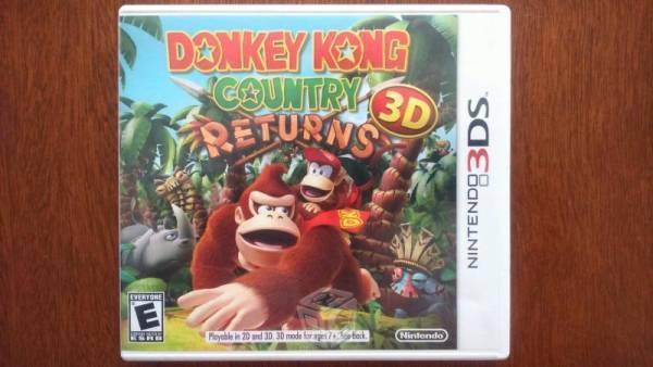Donkey Kong Country Returns Nintendo 3DS XL