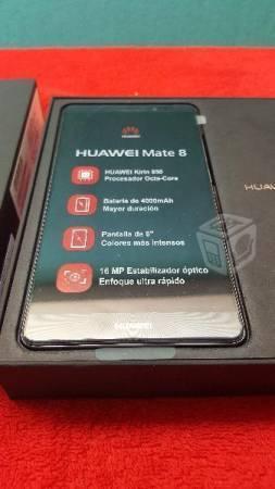 Huawei mate 8 nuevo telcel y movistar garantia