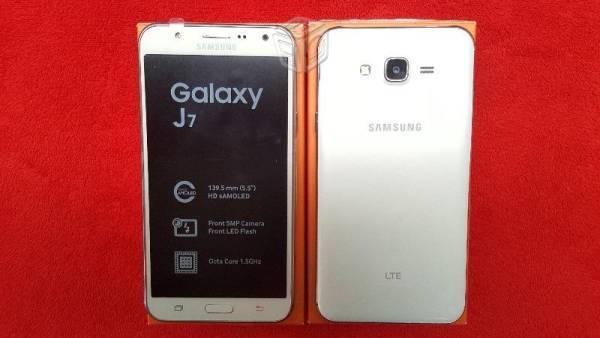 Samsung j7 nuevo blanco 4g lte telcel y movistar