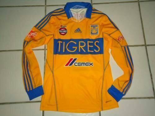 Jersey tigres 2014 manga larga