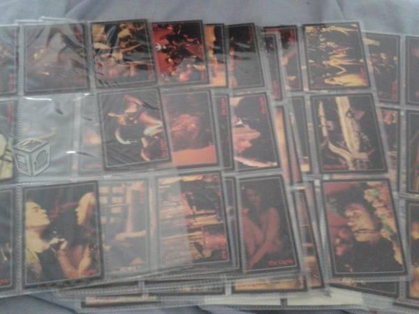 Coleccion de cards pelicula el cuervo 2