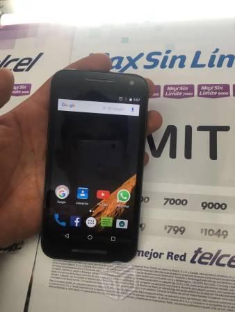 Moto g3 8 gbs libre estética 9.3 cuidado