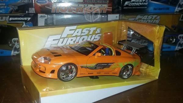 Toyota Supra Rapido y Furioso esc 1:24