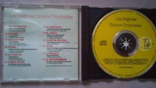 CD original nacional los mejores gpos tropicales