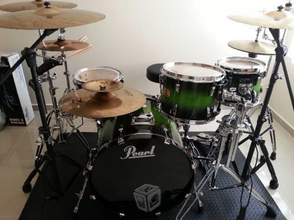 Baterias pearl session maple