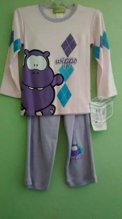 Pijamas para niña talla 4 y 6