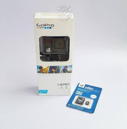 Cámara GoPro Hero con tarjeta microSD gratis