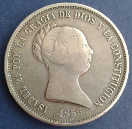 Moneda Española 1855