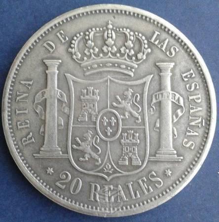 Moneda Española 1855