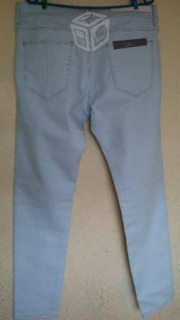 Pantalon zara talla 36, azul claro