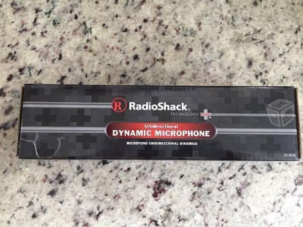 Micrófono unidireccional dinámico RadioShack