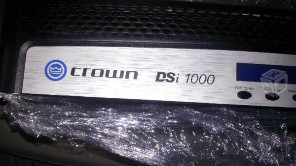Amplificador crown mod,dsi 1000 1000 watts