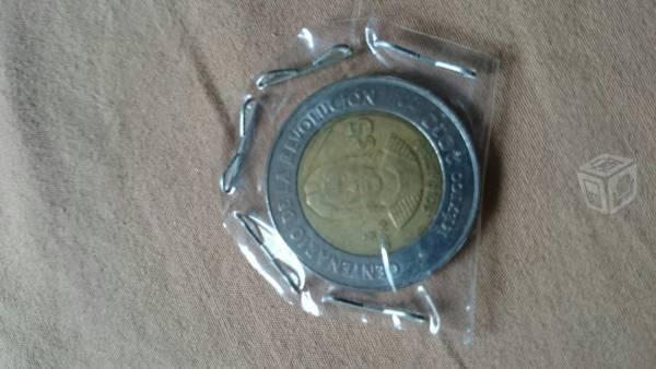 Moneda 5 pesos La Soldadera