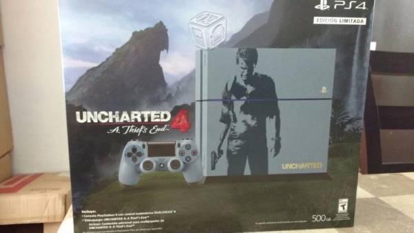 Play Station 4 Uncharted 4 Edición Limitada