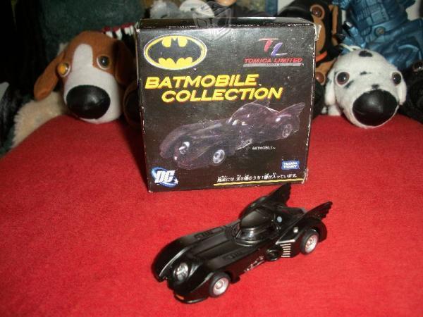 Batman Dc figura Batmobile Tim Burton Tomica