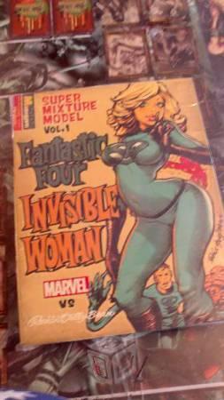 Custom toy Marvel Invisible Woman